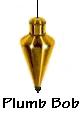 Photo of a plumb bob.